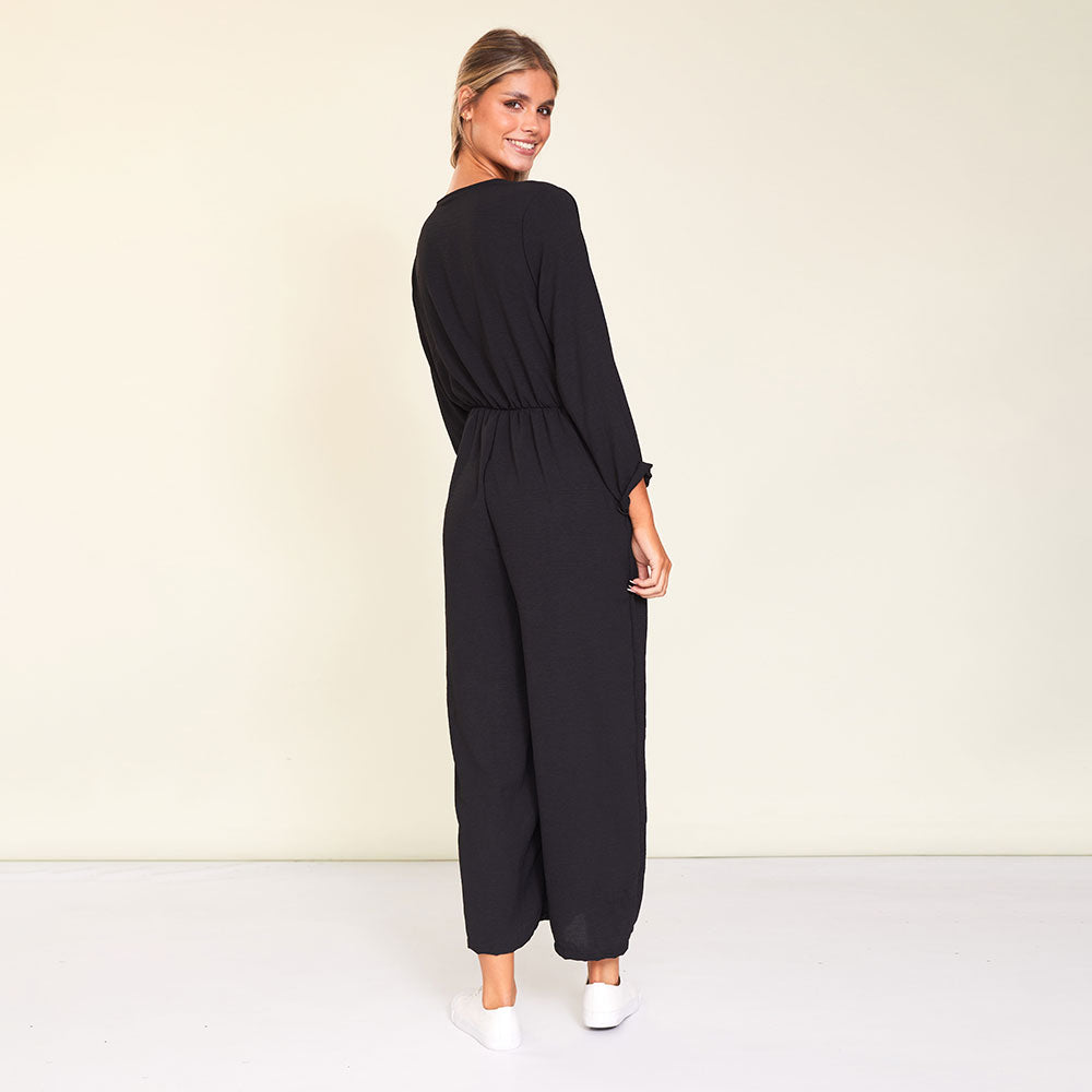 Pattie Jumpsuit (Black)