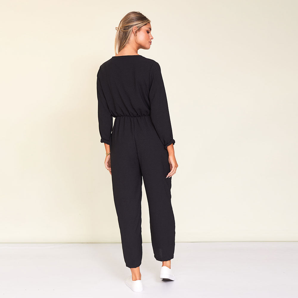 Pattie Jumpsuit (Black)