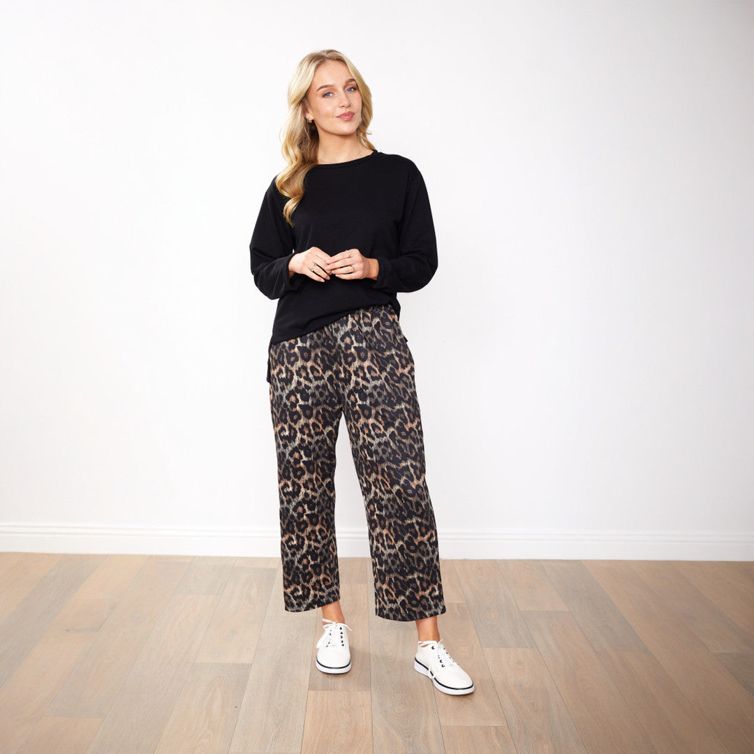 Tessa Trousers (Leopard)