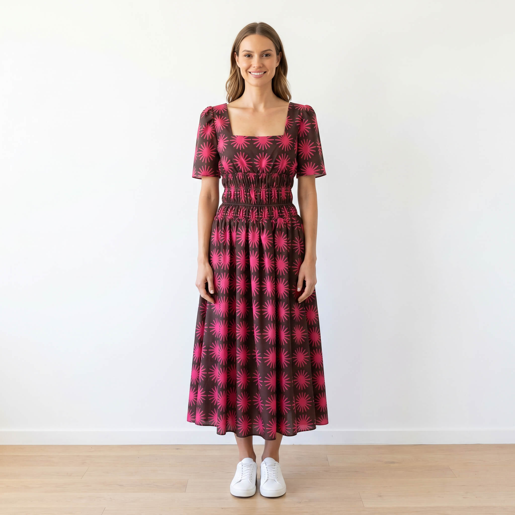 Iris Dress (Pink Sun)