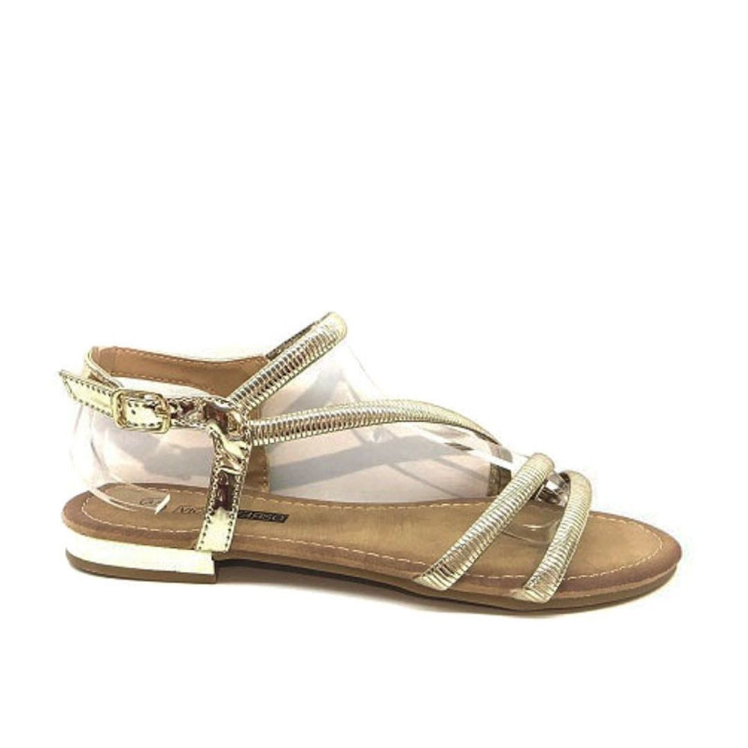Annu Sandal (Gold) - The Casual Company
