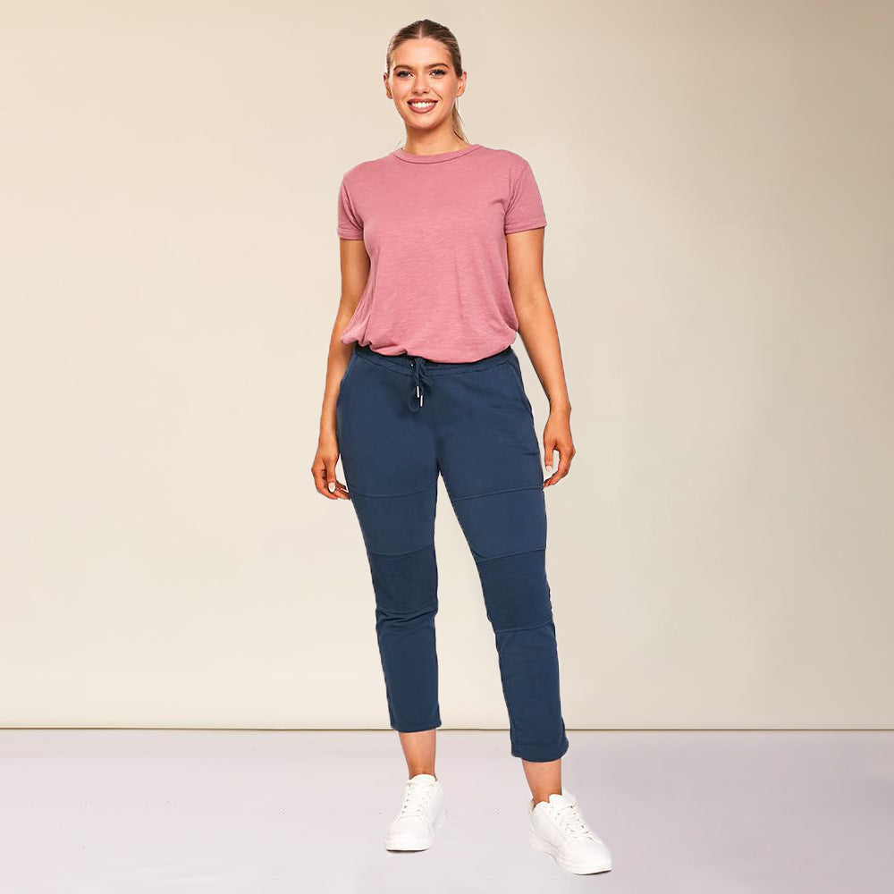 Blake Biker Jogger (Navy) - The Casual Company