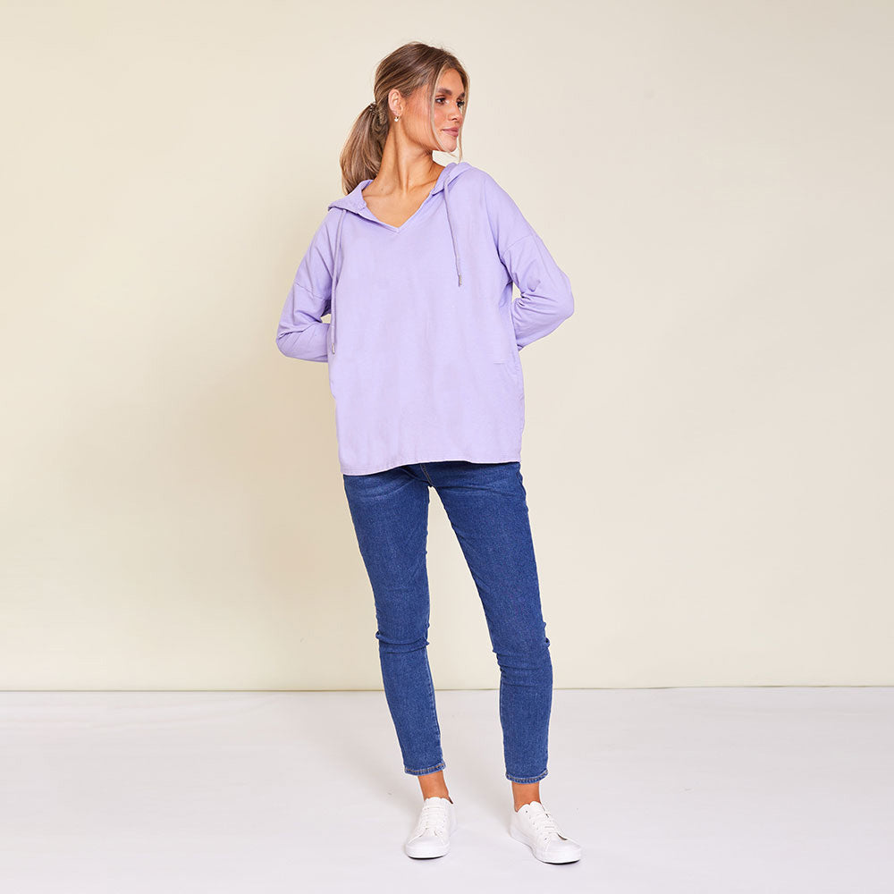 Barker Hoody (Lilac) - The Casual Company