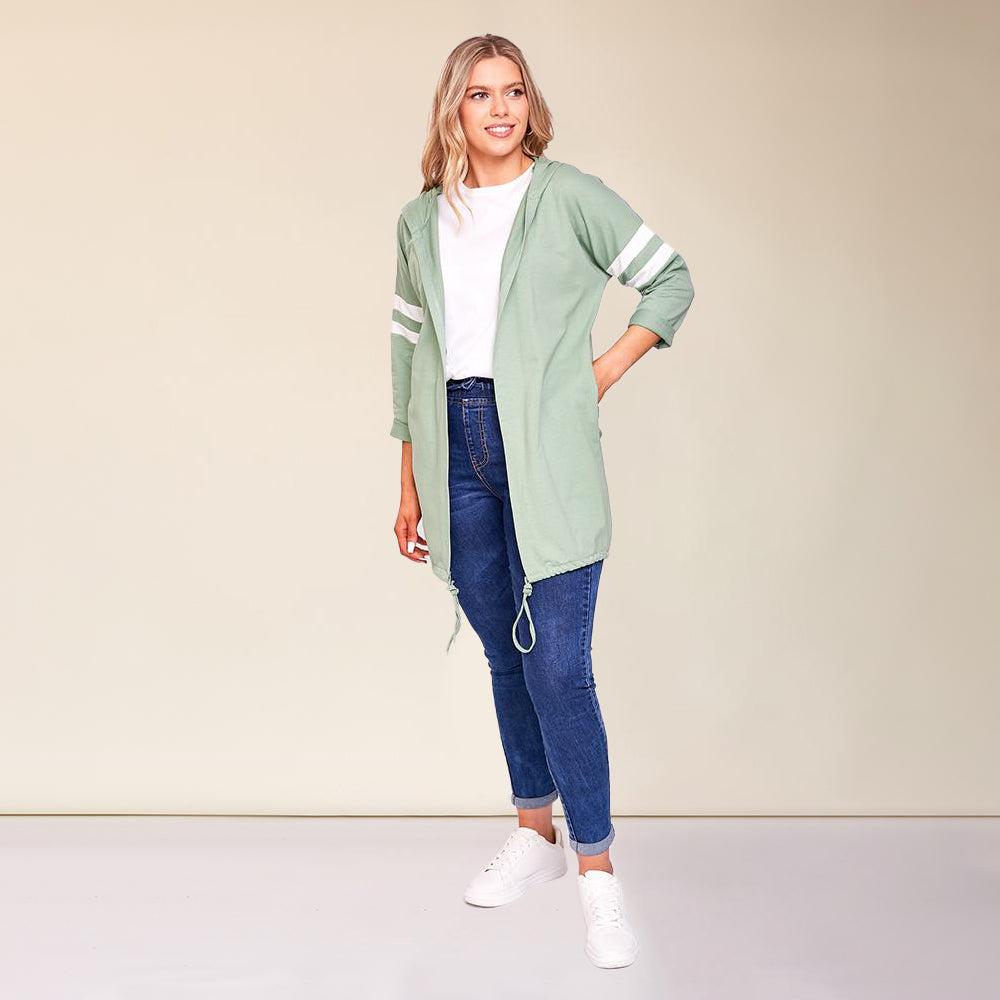 Chloe Hoody (Mint) - The Casual Company