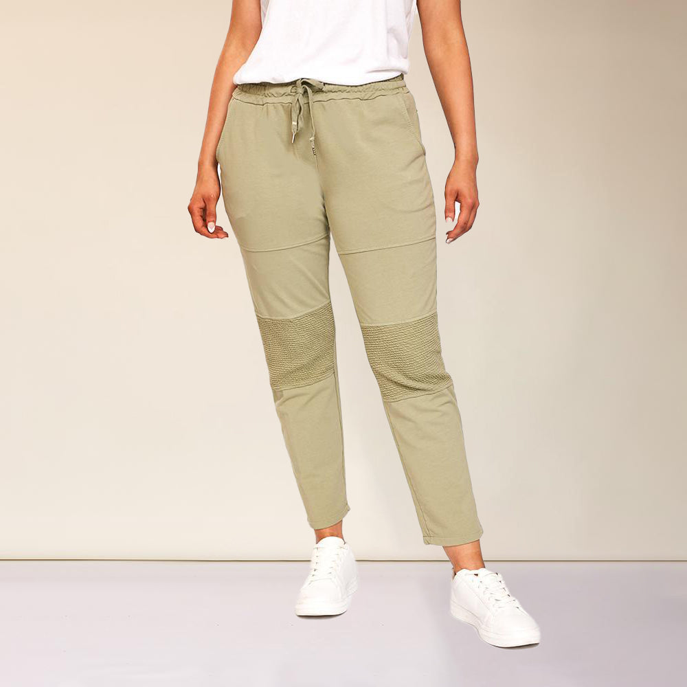 Blake Biker Jogger (Khaki) - The Casual Company