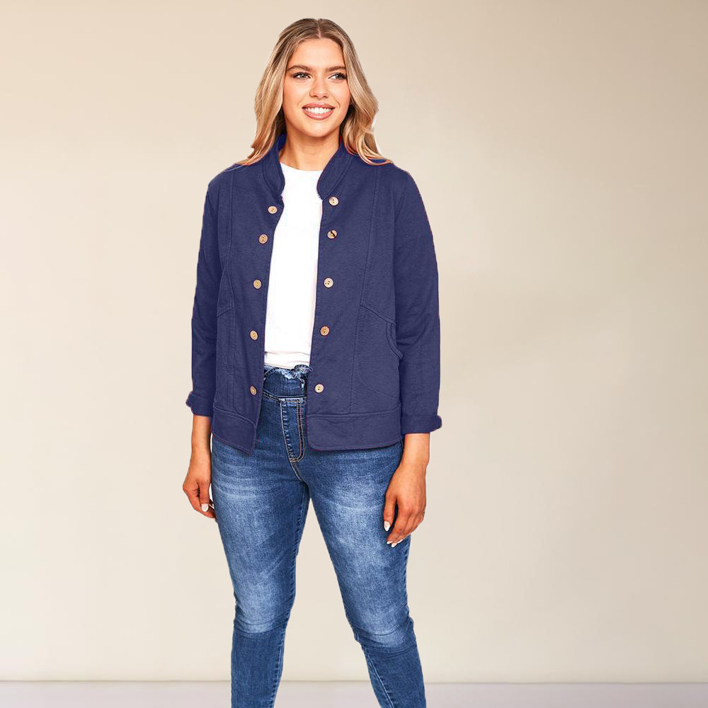 Hailey Jacket (Navy)