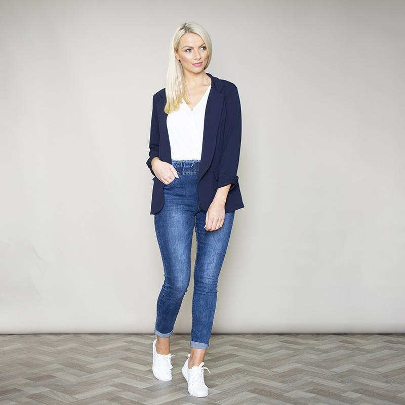 Rosalyn Stretch Blazer (Royal Navy)