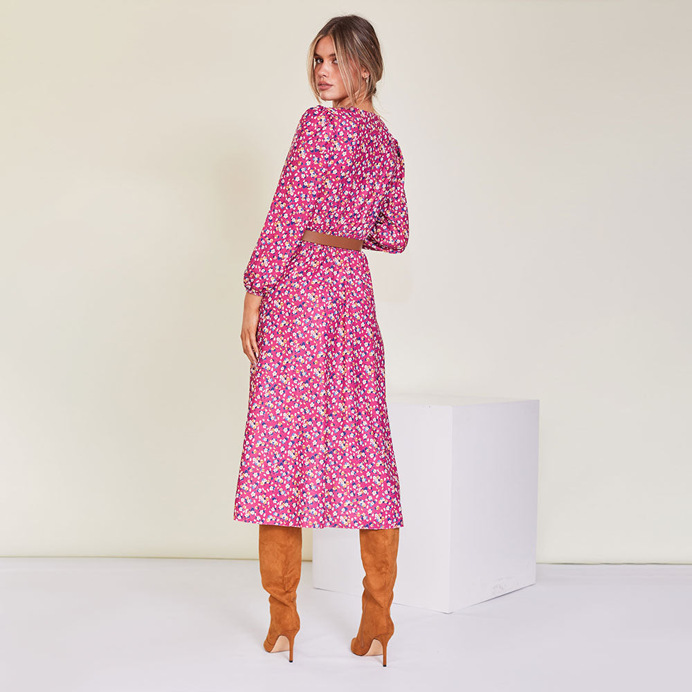 Tara Dress (Berry)