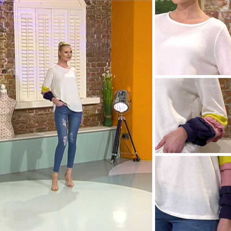 Chloe Candy Sleeve Top - The Casual Company