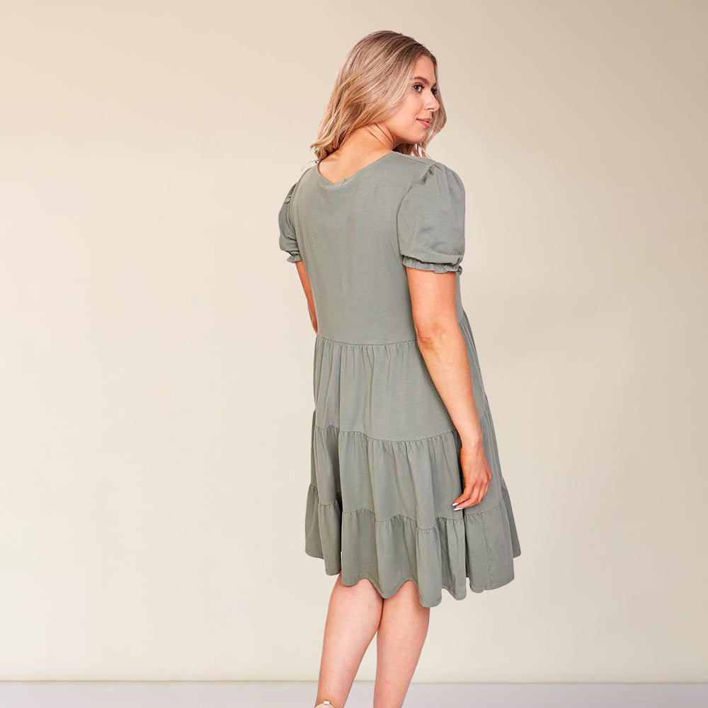 Jordyn Dress (Khaki)