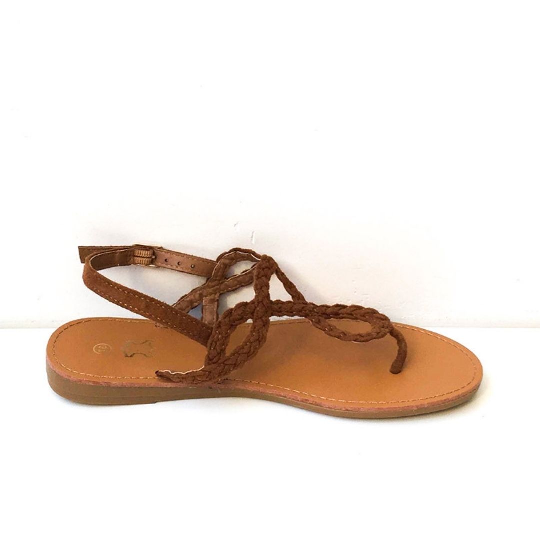 Alex Sandal (Camel) - The Casual Company