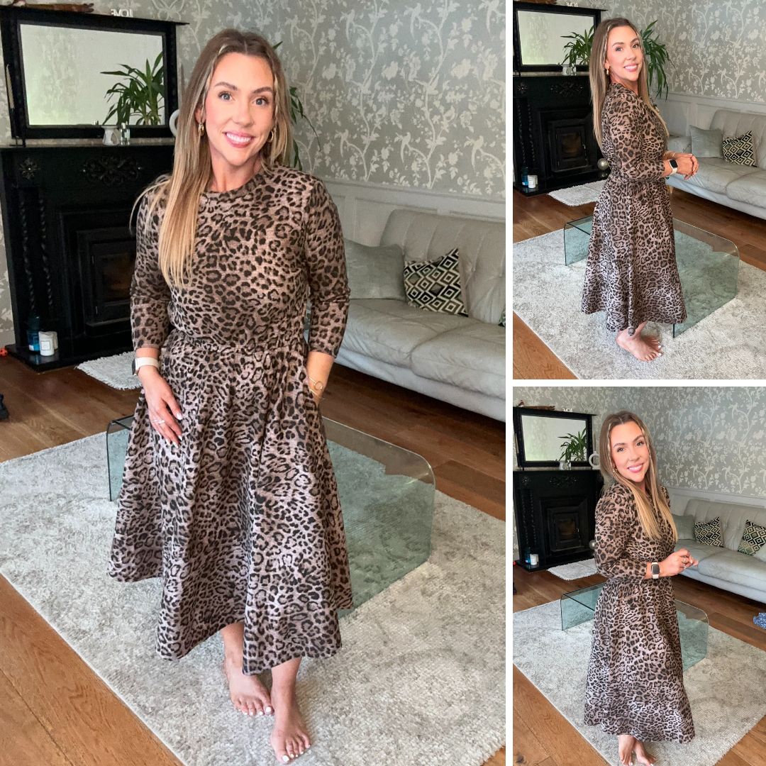 Annie Dress (Leopard) - The Casual Company
