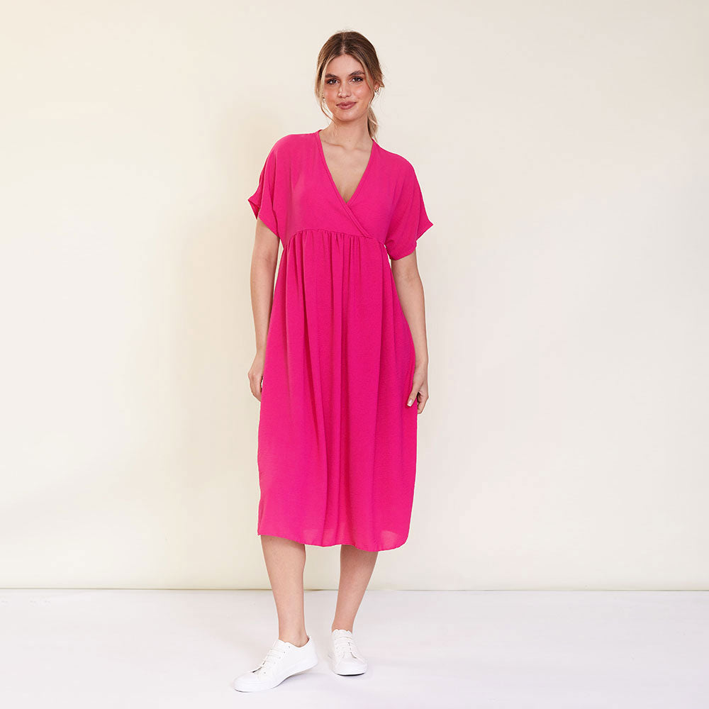 Billy Dress (Pink) - The Casual Company