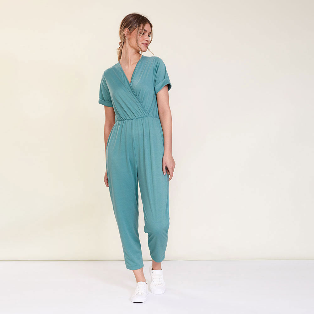 Callie Jumpsuit (Mint)