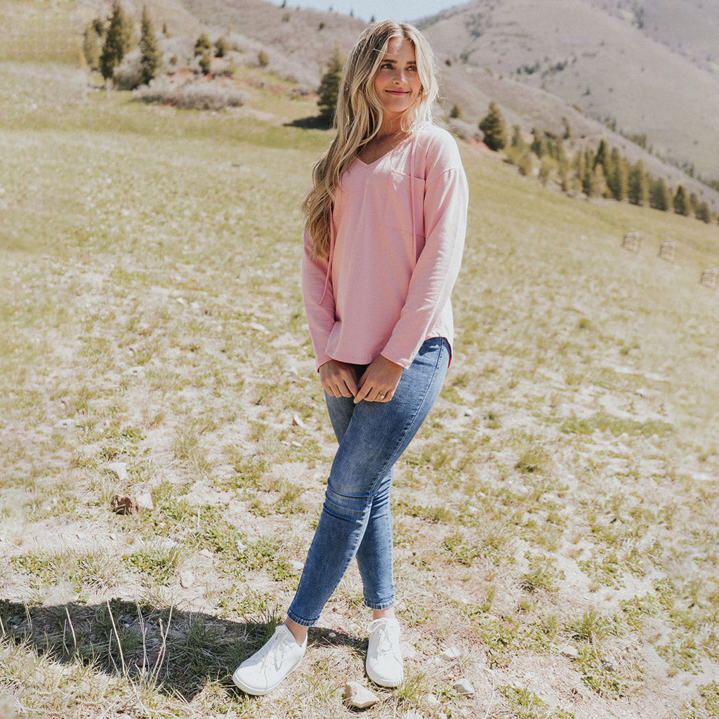 Billie Hoody (Pink) - The Casual Company