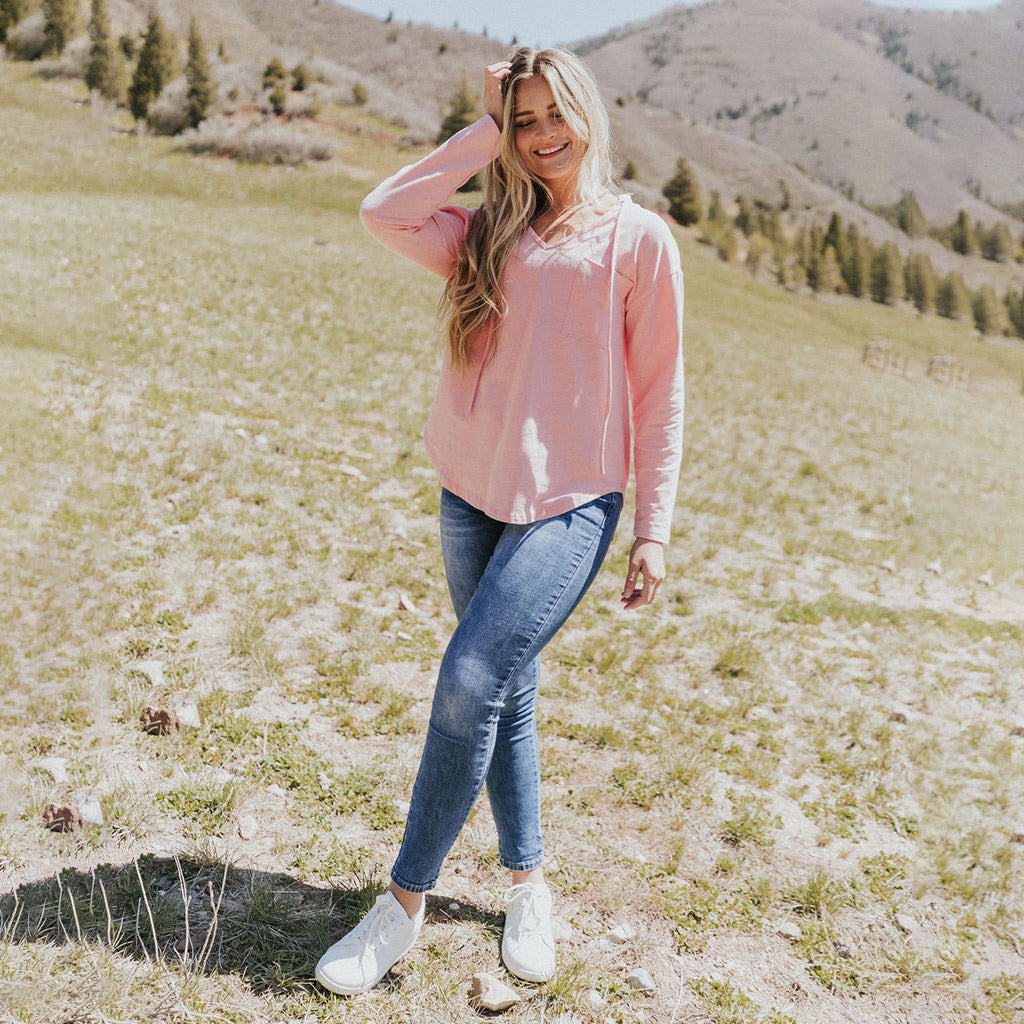 Billie Hoody (Pink) - The Casual Company