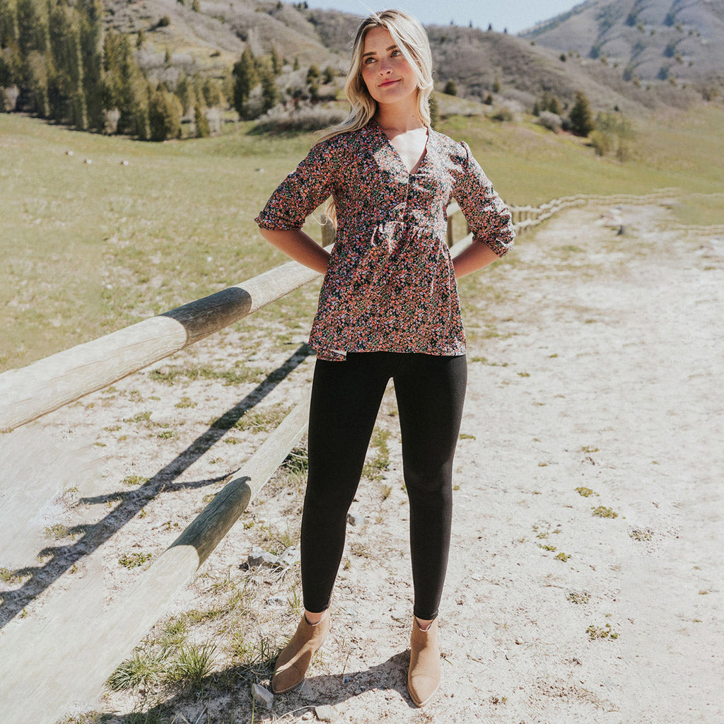 Sabrina Top (Black)