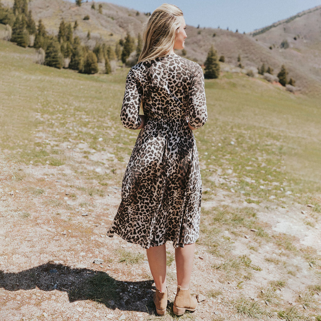 Lyla Dress (Leopard)