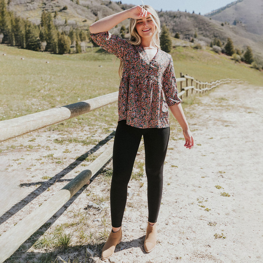 Sabrina Top (Black)