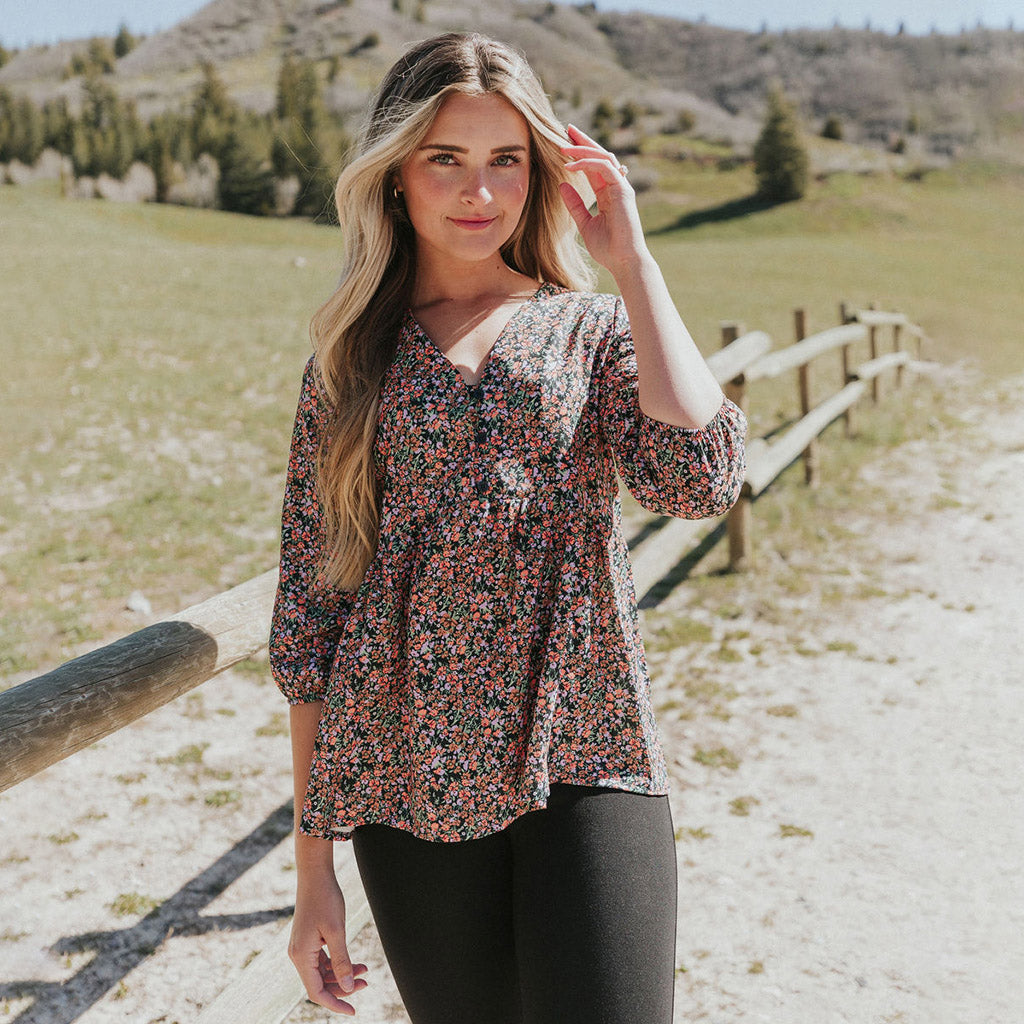 Sabrina Top (Black)