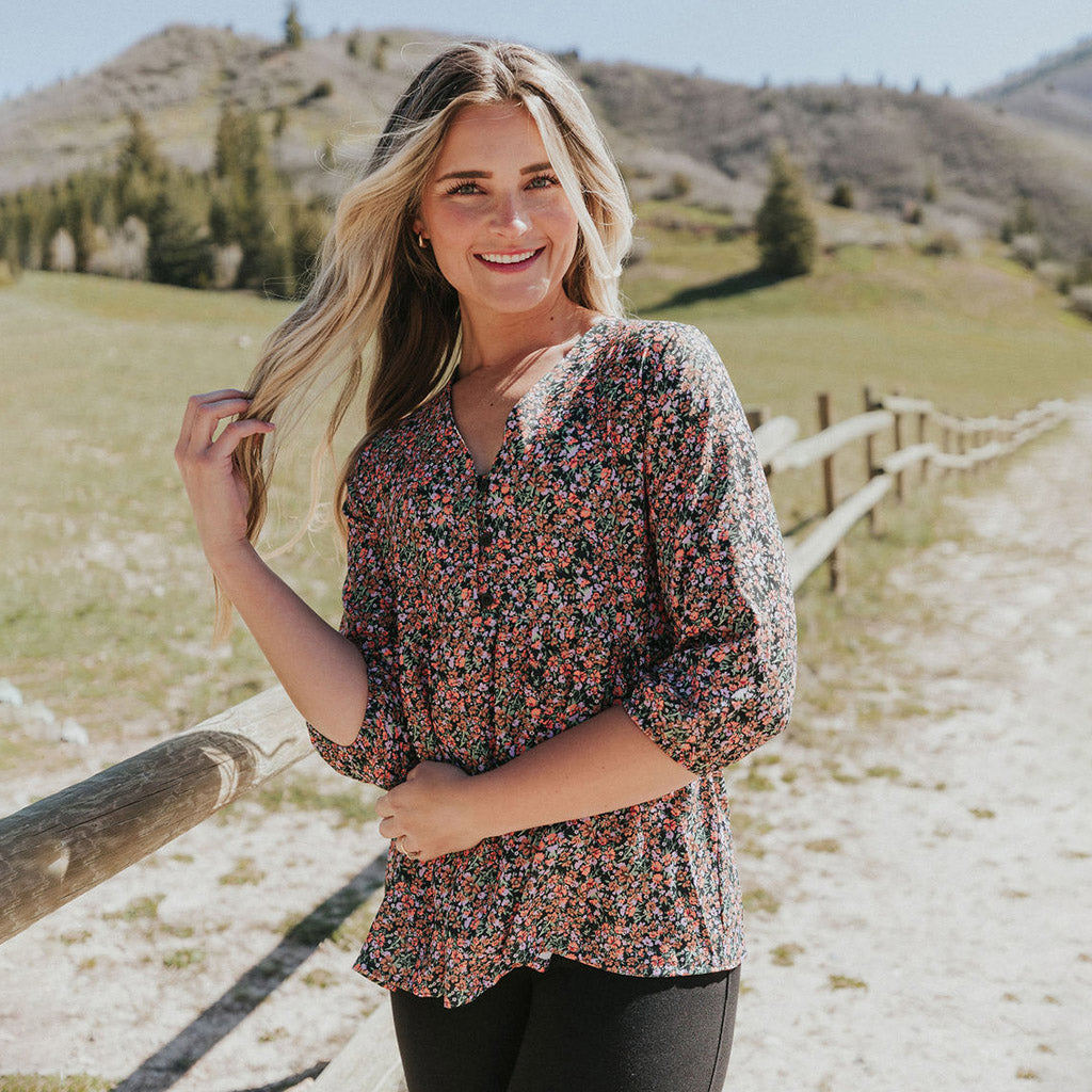 Sabrina Top (Black)