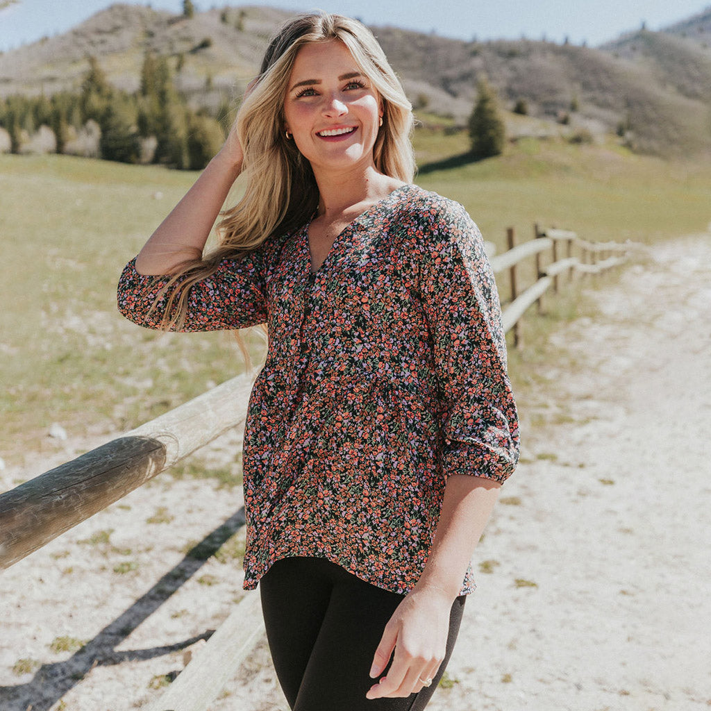 Sabrina Top (Black)