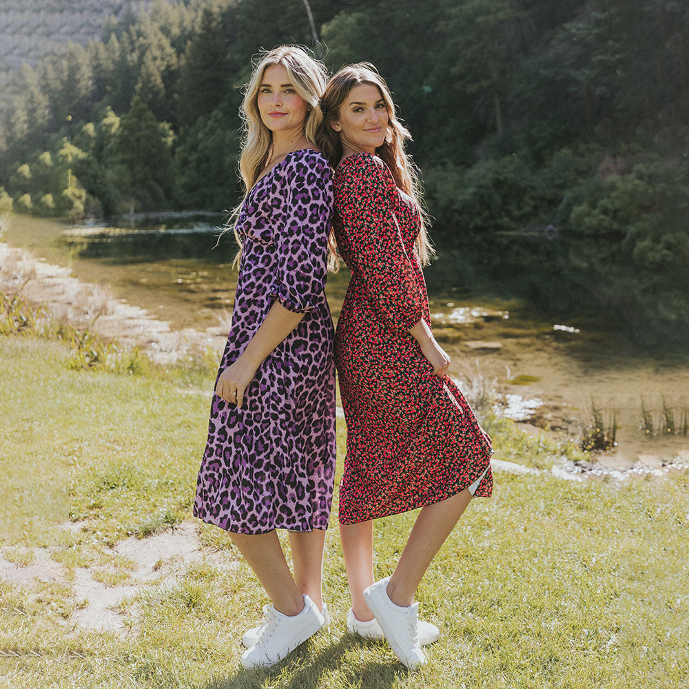 Reece Dress (Leopard)
