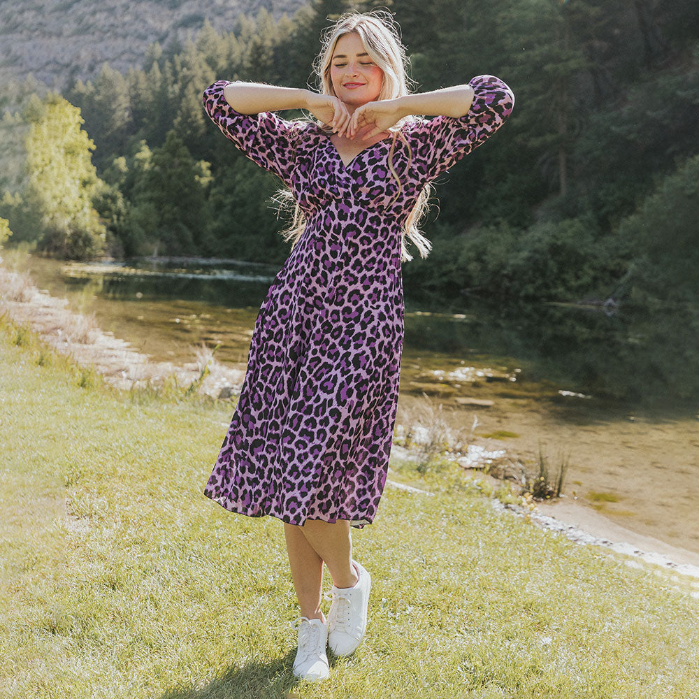 Reece Dress (Leopard)