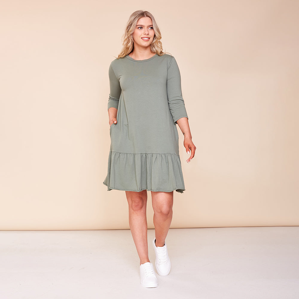Reece Dress (Khaki)