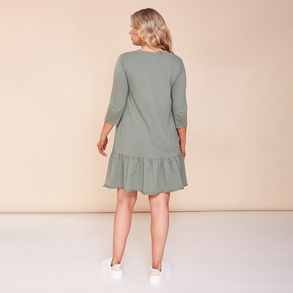 Reece Dress (Khaki)