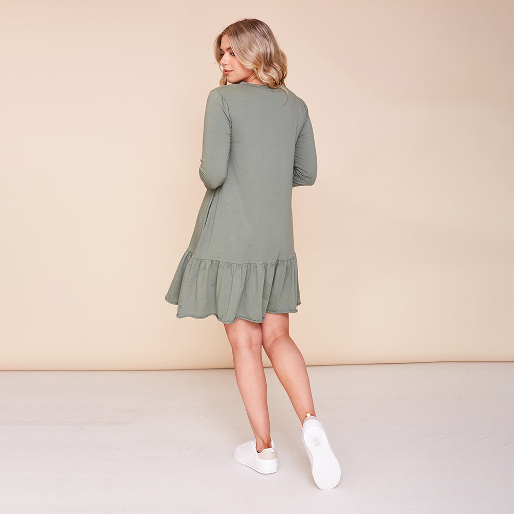 Reece Dress (Khaki)