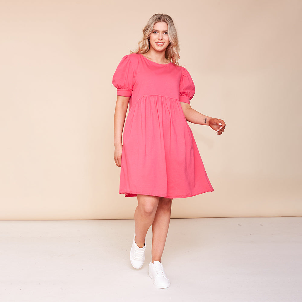 Poppy Dress (Fuschia)