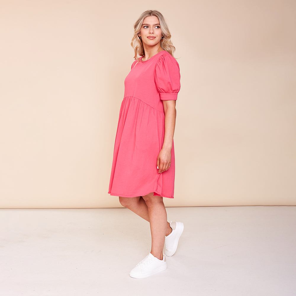Poppy Dress (Fuschia)