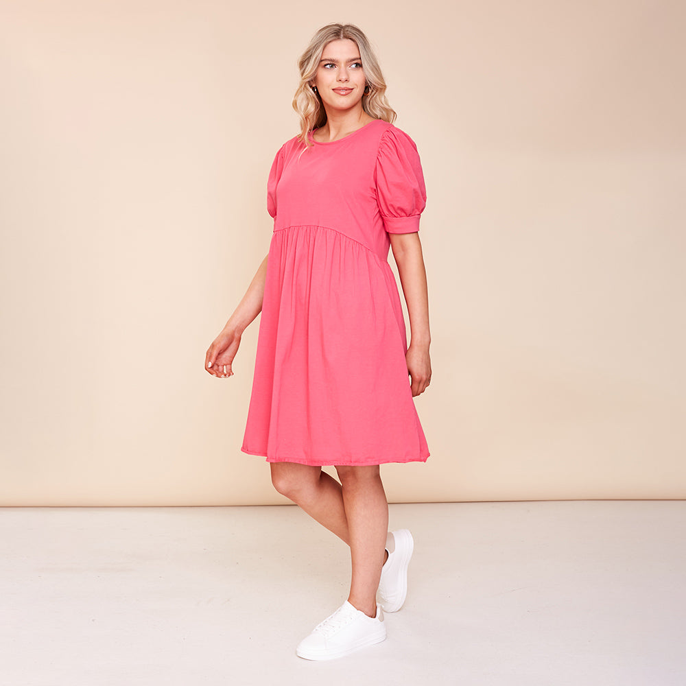 Poppy Dress (Fuschia)