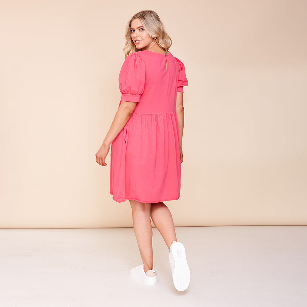 Poppy Dress (Fuschia)
