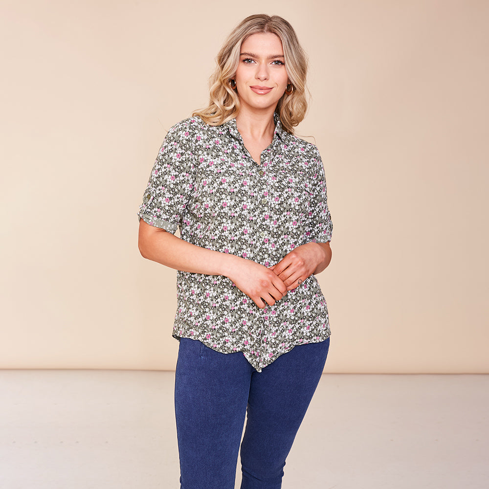 Tina Shirt (Khaki)