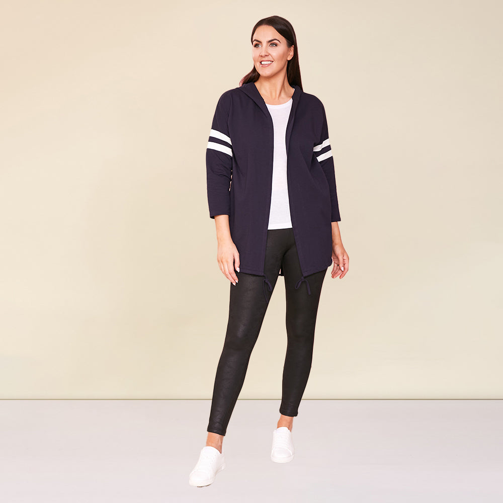 Chloe Hoody (Navy) - The Casual Company