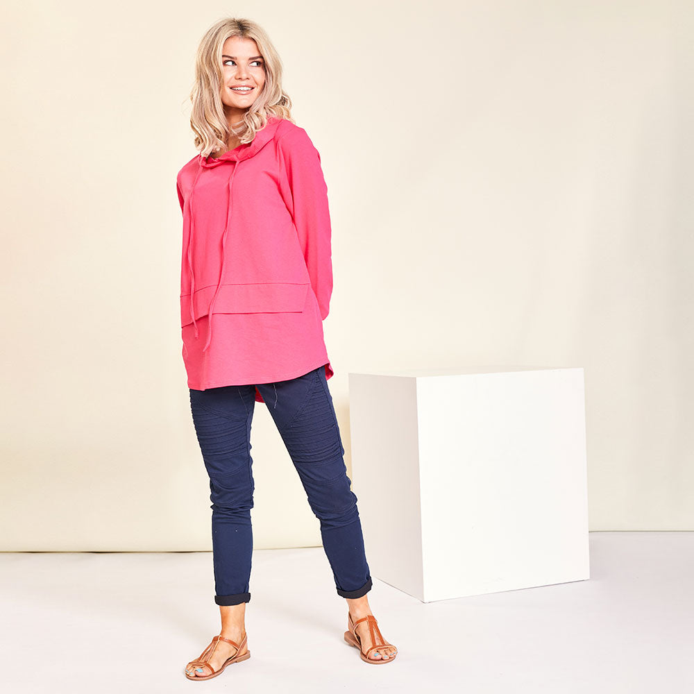 Aria Hoody (Pink) - The Casual Company