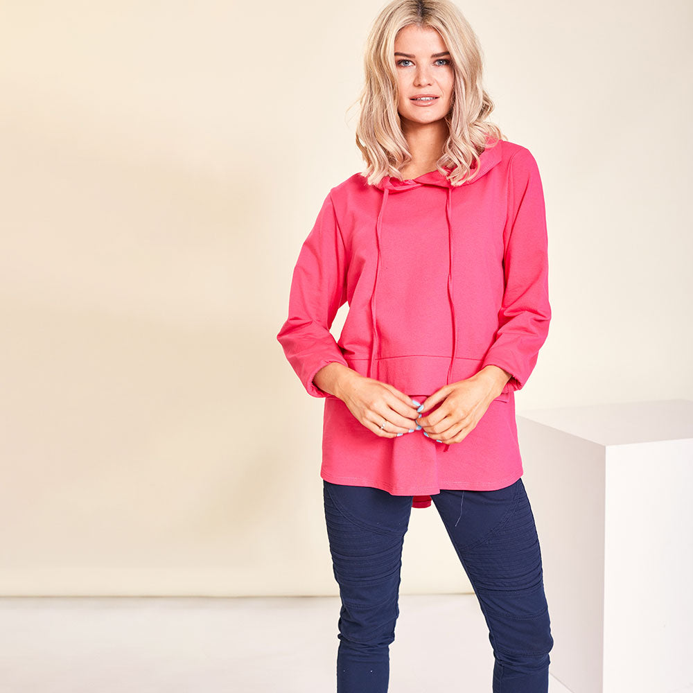 Aria Hoody (Pink) - The Casual Company