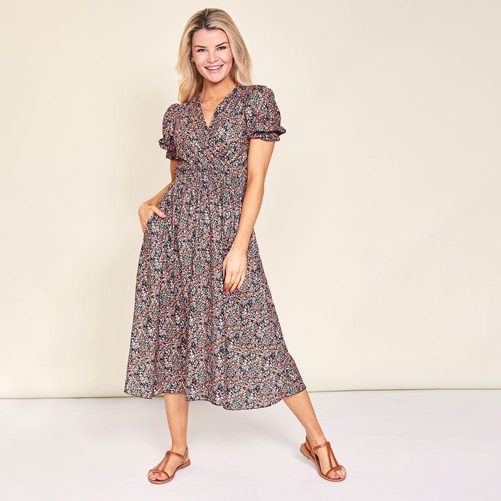 Abby Dress (Floral) - The Casual Company