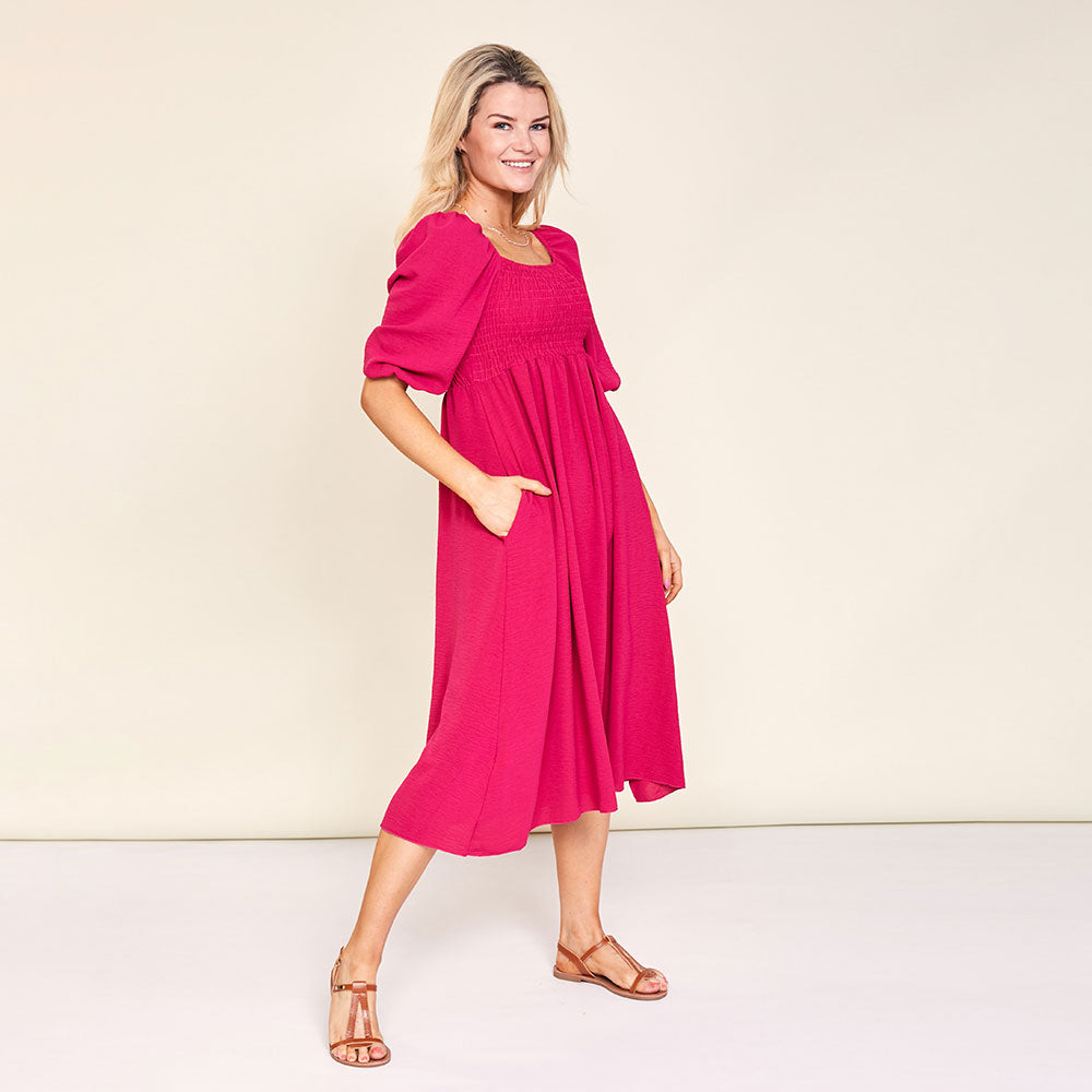 Vella Dress (Pink)