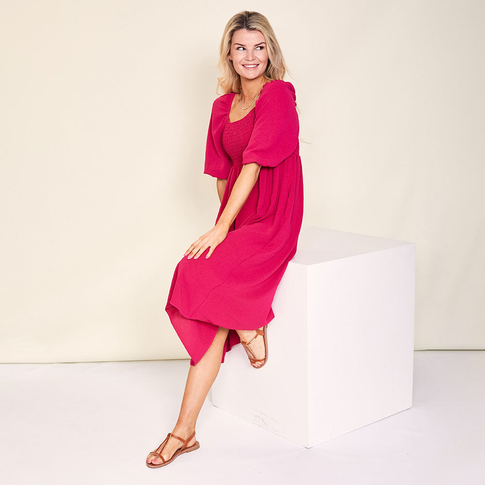 Vella Dress (Pink)