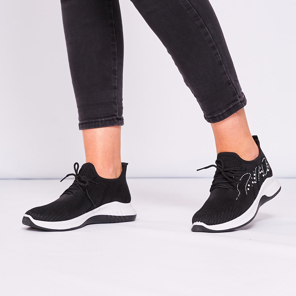 Bali Trainers (Black) - The Casual Company
