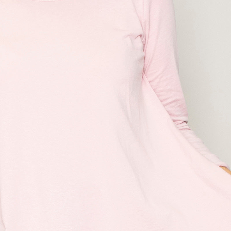 Sofia Swing Round Neck Top (Blush)