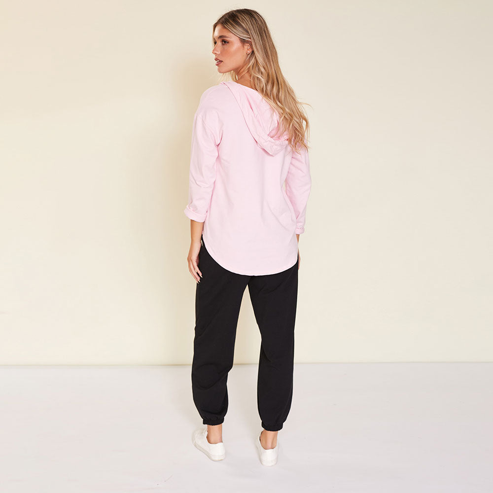 Billie Hoody (Pink) - The Casual Company