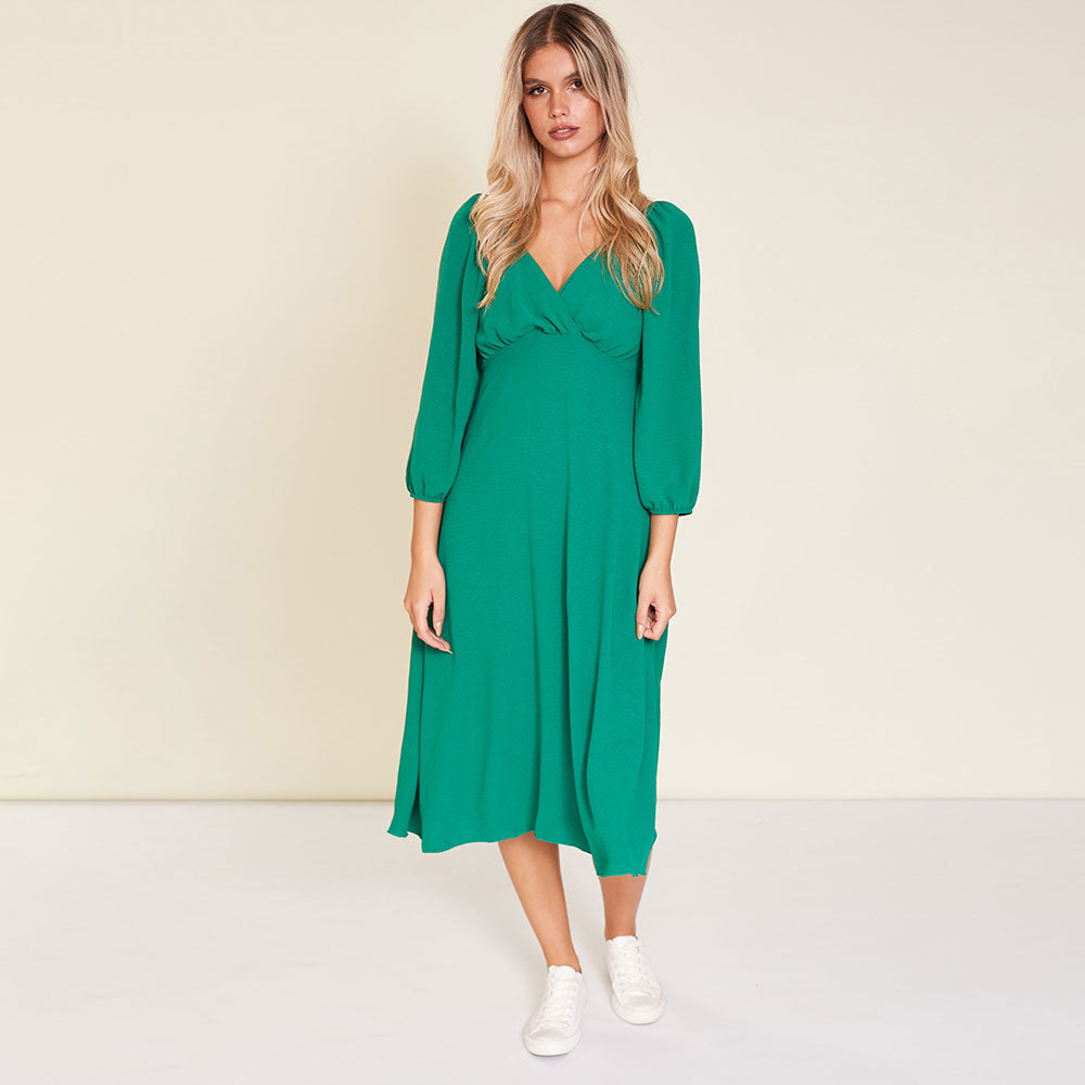 Reece Dress (Forest Green)