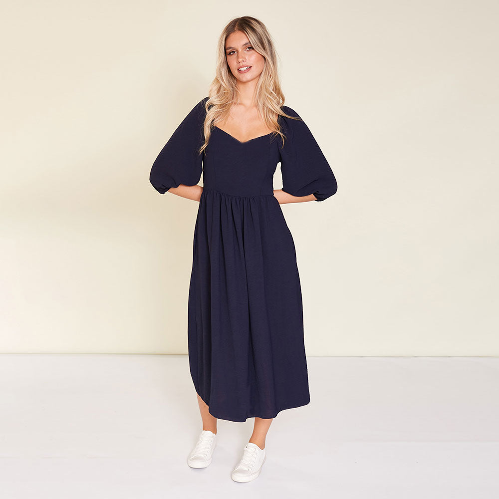 Kadie Dress (Navy)
