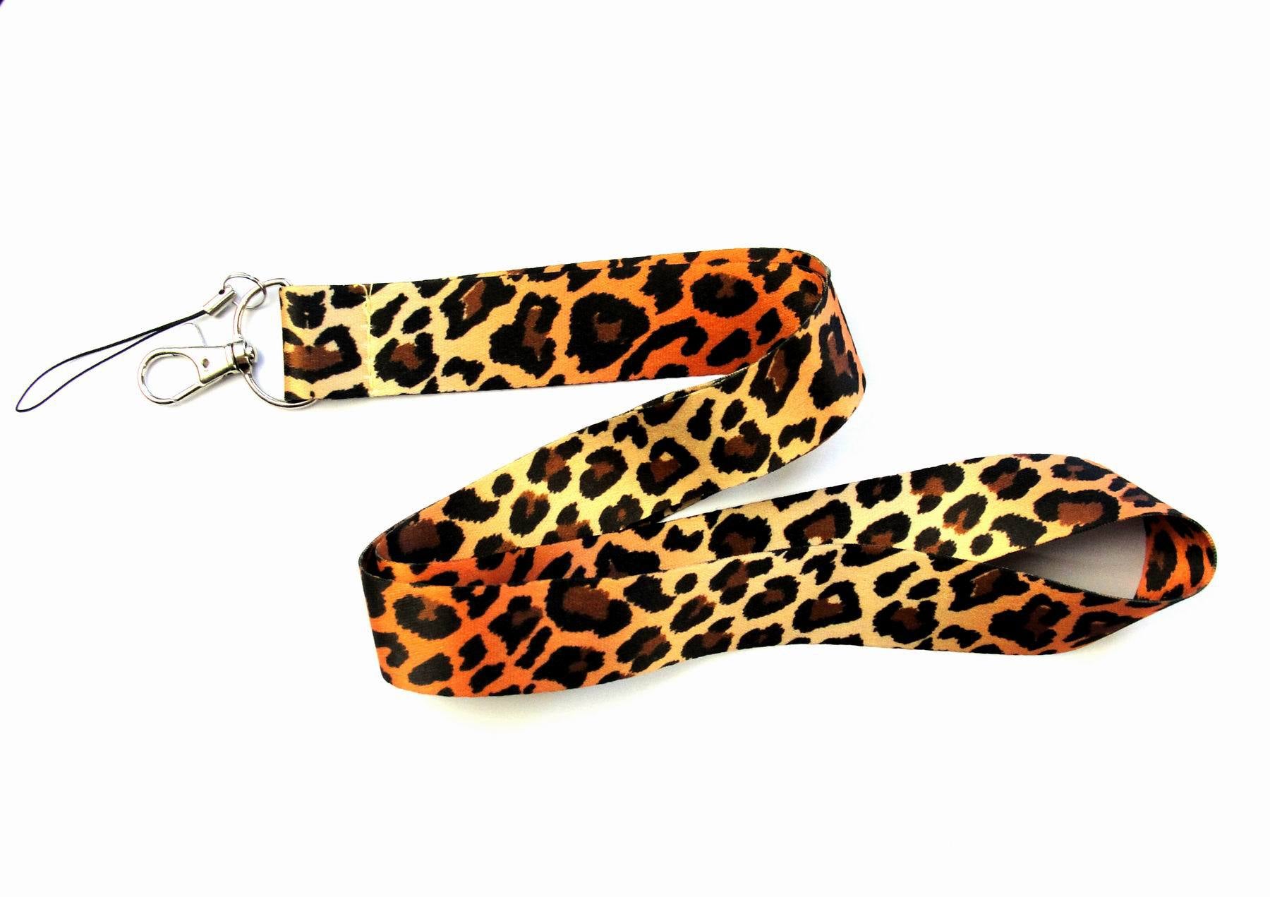 Key Chain Lanyard (Leopard)