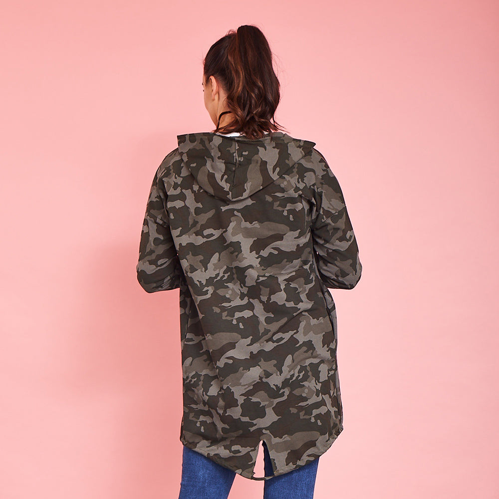 Ava Hoody (Camo) - The Casual Company