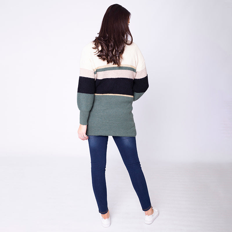 Matilda Cardigan (Forest Green)